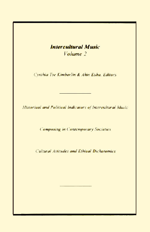 Intercultural Music, Vol 2